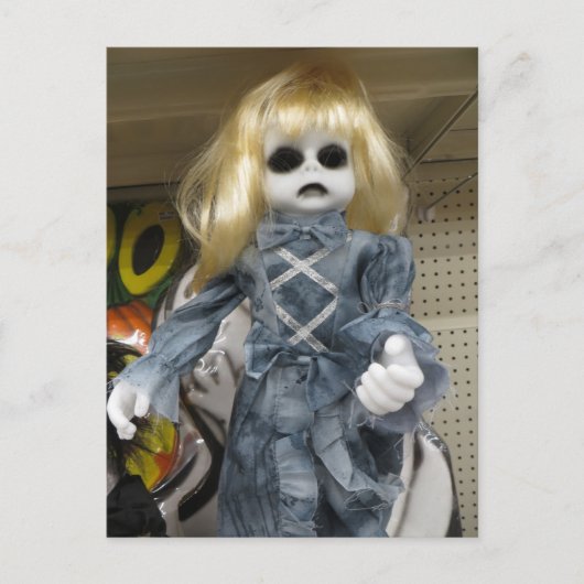 Zombie Doll Postkarte (Vorderseite)