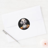 Zombie Doll Runder Aufkleber (Umschlag)