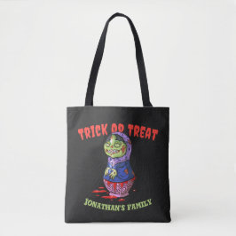 Zombie Doll Trick oder Treat Halloween Tasche