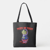 Zombie Doll Trick oder Treat Halloween Tasche (Rückseite)