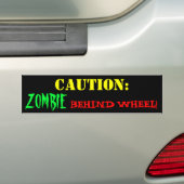Zombie Driver Autoaufkleber (Auf Auto)