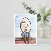 Zombie Dumpty Postcard Postkarte (Stehend Vorderseite)