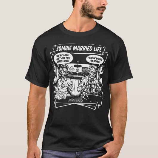 Zombie Eheleben Roadtrip T-Shirt (Vorderseite)