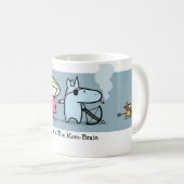 Zombie-Eichhörnchen-Apokalypse Mama-Gehirn Tasse (VorderseiteRechts)