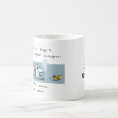 Zombie-Eichhörnchen-Apokalypse-Tasse Kaffeetasse (Mittel)