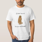 Zombie-Eichhörnchen-T - Shirt (Vorderseite)