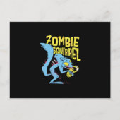 Zombie Eichirrel Postkarte (Vorderseite)