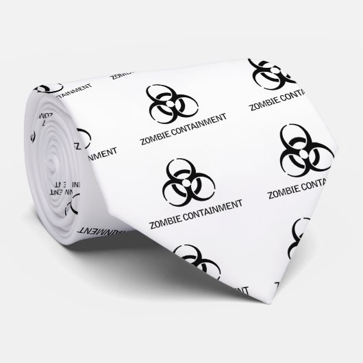 Zombie-Eindämmung Krawatte (Gerollt)