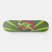 Zombie-Einhorn-Skateboard Skateboard (Horizontal)