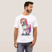 Zombie Einhorn T-Shirt (Vorne ganz)