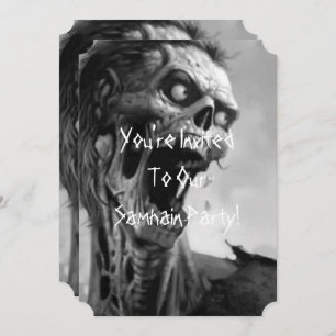 Zombie Einladung
