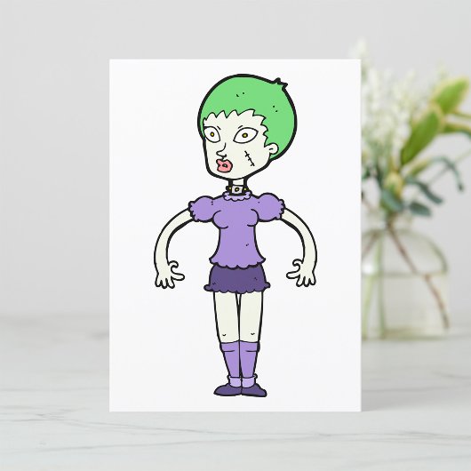 Zombie Einladungen bei Frauen