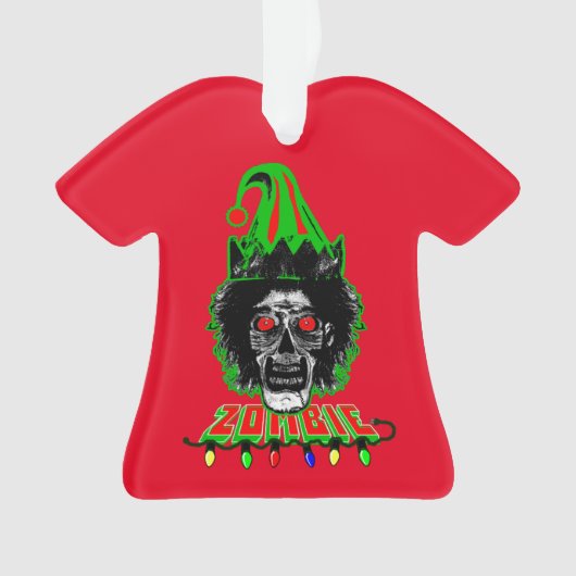 ZOMBIE ELF ORNAMENT (Vorderseite)