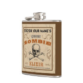 Zombie Elixir Anpassbare Flasche Flachmann (Links)
