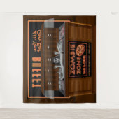 Zombie Essen Alles, was man essen kann Buffet Hall Wandteppich (Vorderseite)