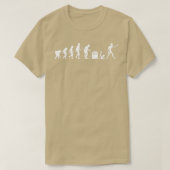 Zombie Evolution Funny menschliche Evolution Hallo T-Shirt (Design vorne)