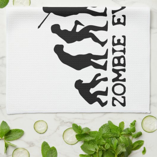 Zombie-Evolution Handtuch (Gefaltet)
