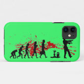 Zombie-Evolution iphone Fall Case-Mate iPhone Hülle (Rückseite (Horizontal))
