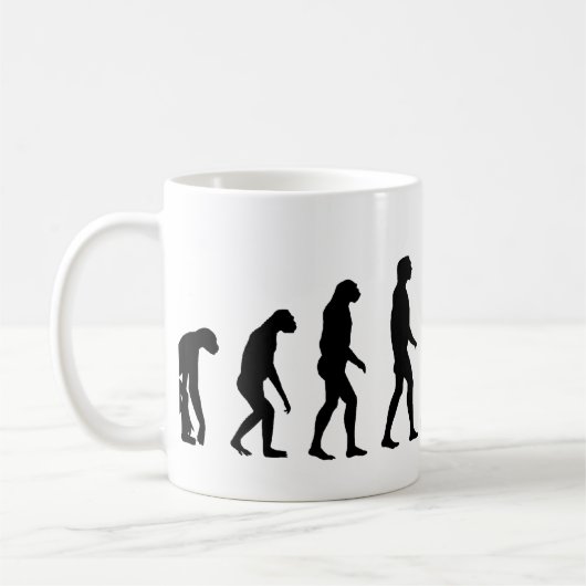 Zombie-Evolution Kaffeetasse (Links)