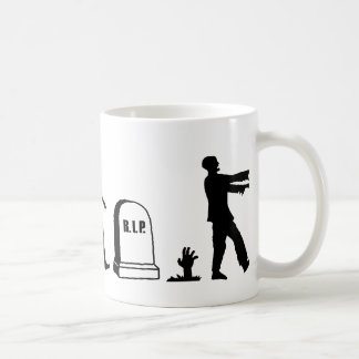 Zombie-Evolution Kaffeetasse