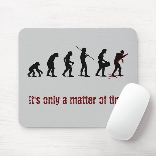 Zombie-Evolution Mousepad (Mit Mouse)