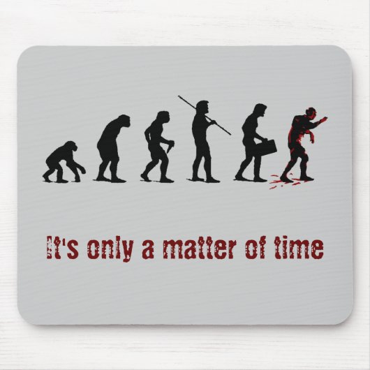 Zombie-Evolution Mousepad (Vorne)