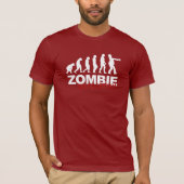 ZOMBIE-EVOLUTIONS-DIAGRAMM T-Shirt (Vorderseite)