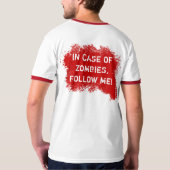 Zombie-Experte (neu und verbessert!) T-Shirt (Schwarz voll)