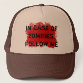 Zombie-Experte Truckerkappe (Vorderseite)