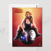 Zombie Exterminators Buchabdeckung Postkarte (Vorne/Hinten)