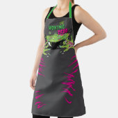 Zombie Eyeball Poppin’ Funky Funny Woking Dead Puf Schürze (InSitu)