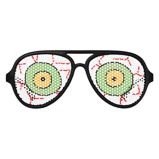Zombie Eyes Party Partybrille (Vorderseite)