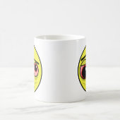 Zombie Face Coffee Tasse (Mittel)