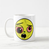 Zombie Face Coffee Tasse (Links)