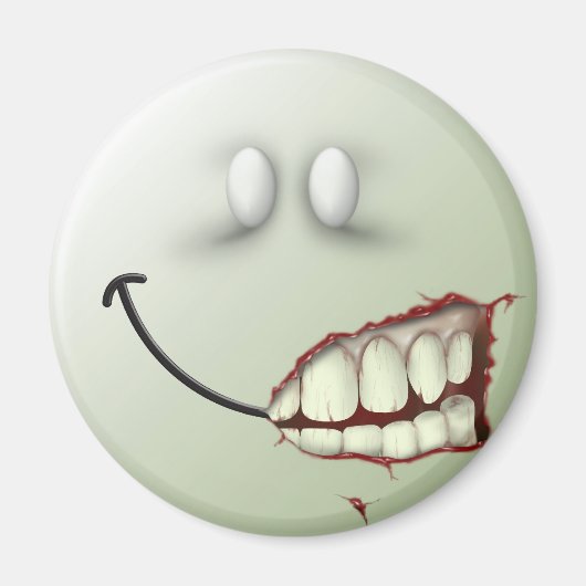 Zombie Face Magnet (Vorne)