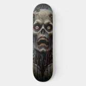 Zombie Face Skateboard (Vorderseite)