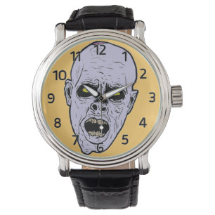 Zombie Face Watch Armbanduhr