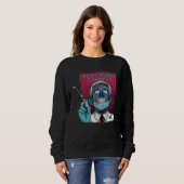 Zombie Fauci Science anti Mandate Arrest Dr Fauci Sweatshirt (Vorne ganz)