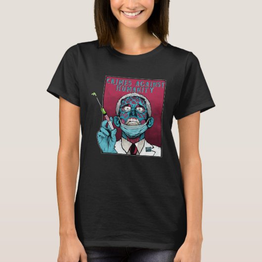 Zombie Fauci Science anti Mandate Arrest Dr Fauci T-Shirt (Vorderseite)