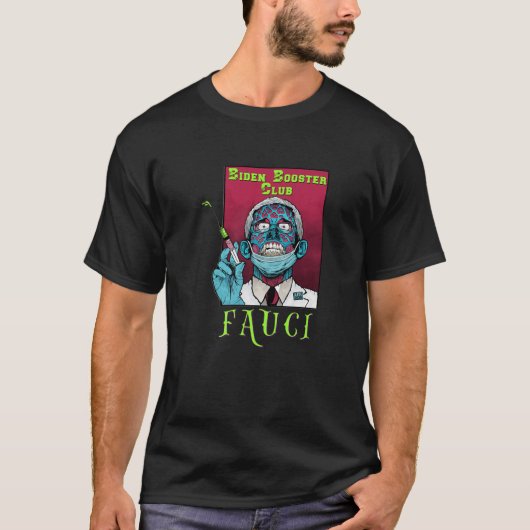 Zombie Fauci Science Anti Mask Arrest Fauci Dr Fau T-Shirt (Vorderseite)