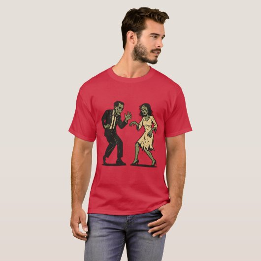 Zombie Fiktion Dance T-Shirt (Vorne ganz)