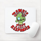 Zombie First Responder Mousepad (Mit Mouse)
