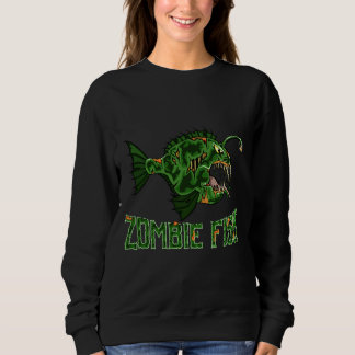 Zombie Fisch The Halloween Deep Sea Frosch Sweatshirt