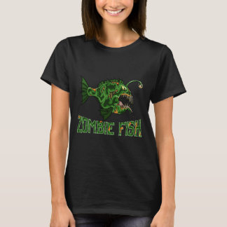 Zombie Fisch The Halloween Deep Sea Frosch T-Shirt