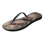 Zombie-Flip-Flops Badesandalen (Schrägansicht)