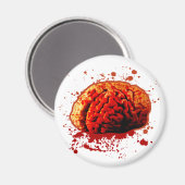 Zombie Food Magnet (Vorderseite/Rückseite)