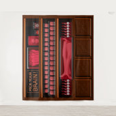 Zombie Food Store Brains Limbs Eyeballs Halloween Wandteppich (Vorderseite)