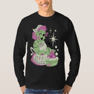 Zombie-Frau Mama sauber Halloween T-Shirt