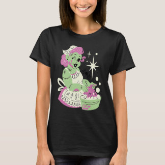 Zombie Frau Mama Sauber Halloween T-Shirt