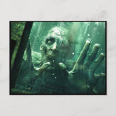 Zombie Fred Postkarte (Vorderseite)